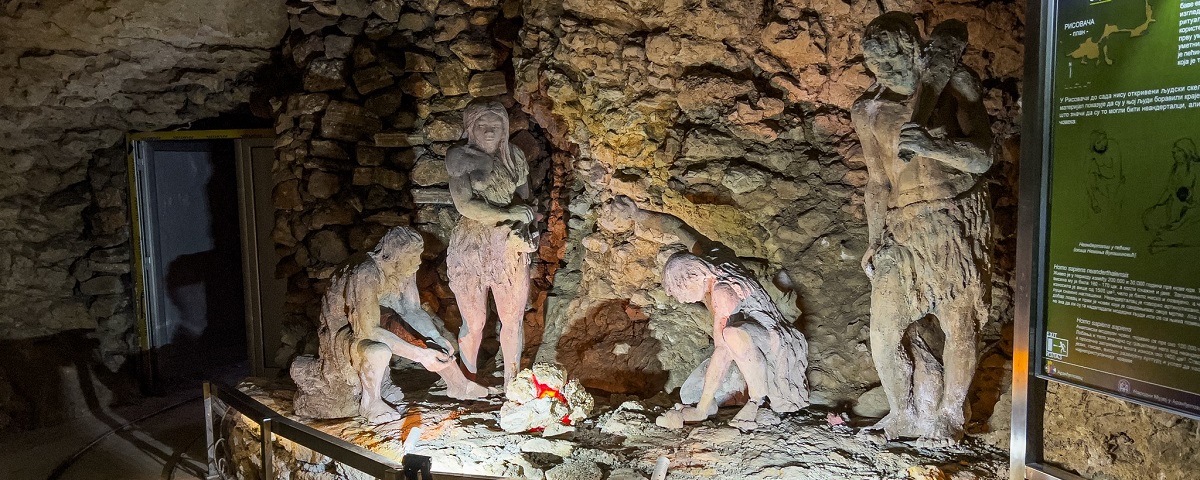 pećinski ljudi u risovačkoj pećini