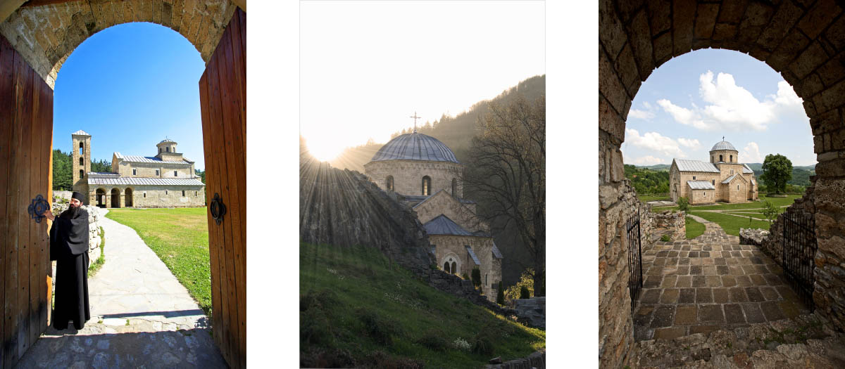 transromanika manastiri srbija