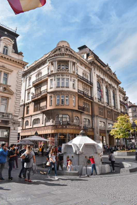 Knez Mihailova ulica je glavna šetališna zona Beograda