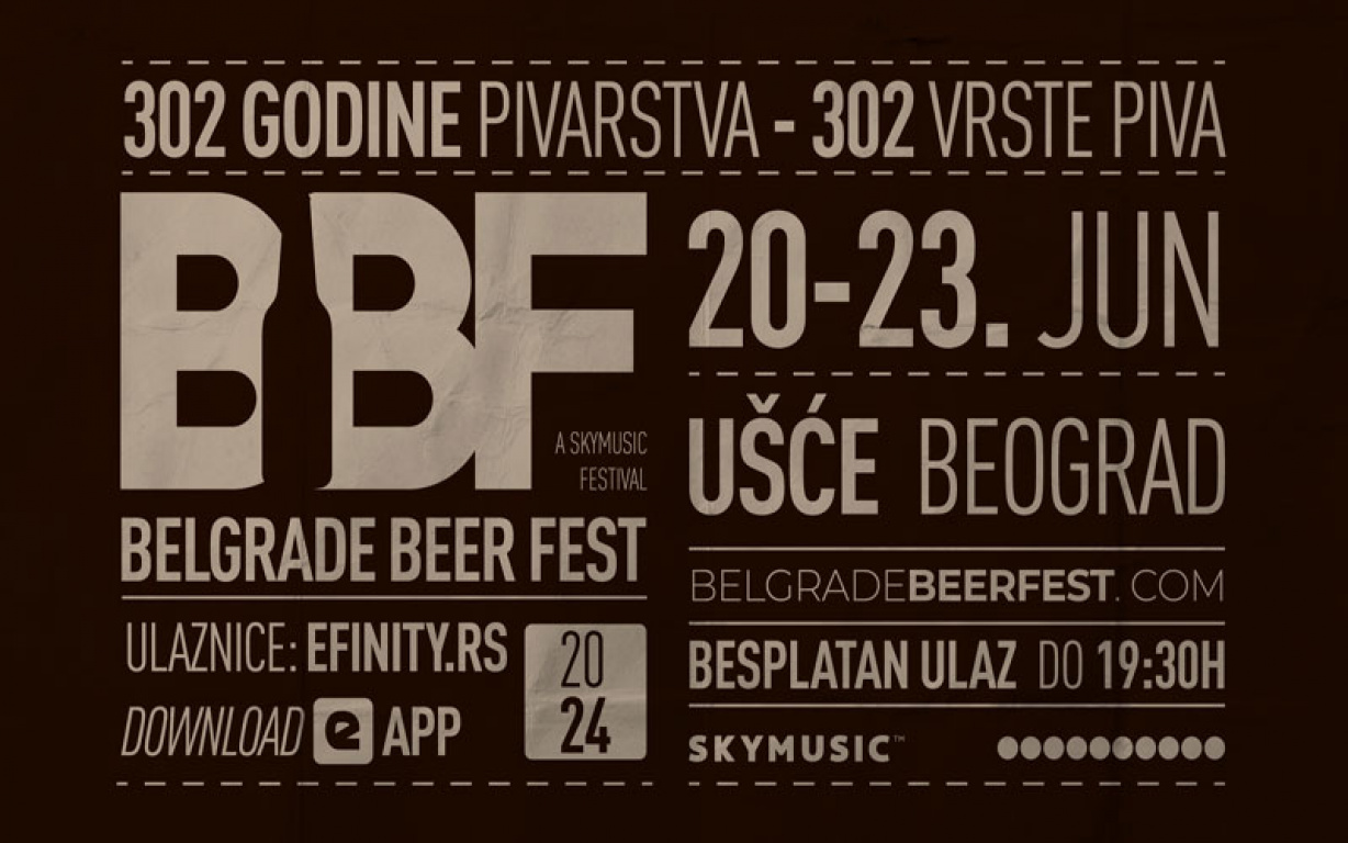 „Belgrade Beer Fest“ od 20. do 23. juna na Ušću