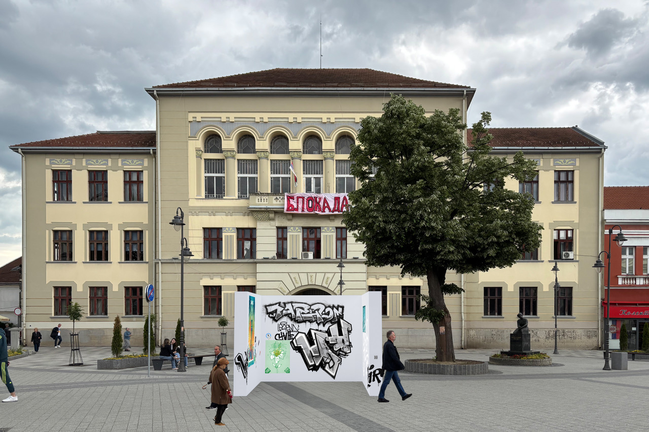 Отварање инсталације „if walls could tell“ 05. јуна на Тргу „Надежда Петровић” у Чачку