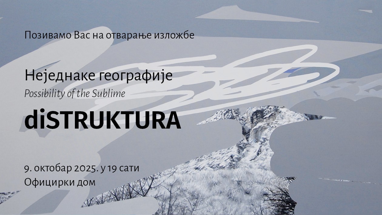Изложба „Неједнаке географије / Possibility of the Sublime“ од 09. октобра у Нишу