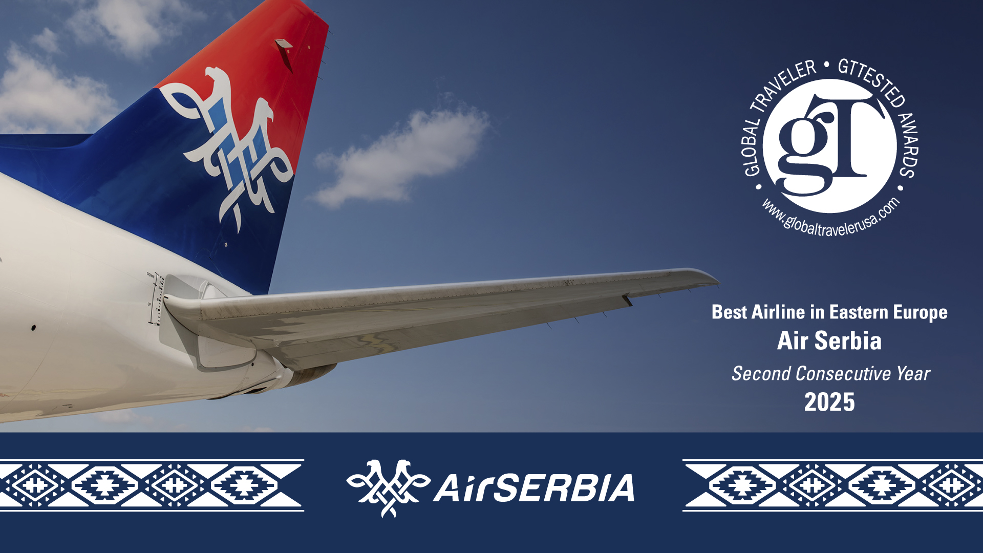 „Ер Србија“ учвршћује позицију лидера: најбоља авио-компанија у Источној Европи