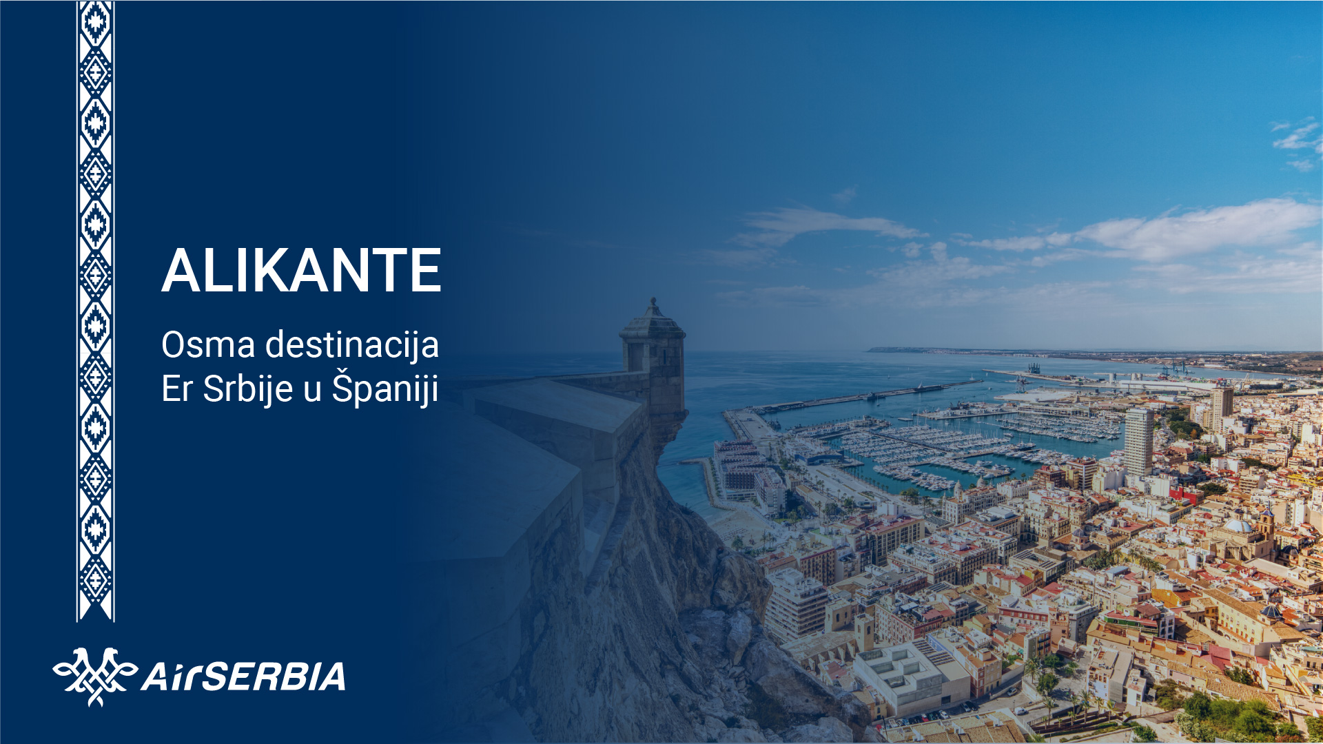 “Er Srbija” potvrđuje svoj primat na tržištu Španije: od juna direktni letovi iz Beograda za sunčani Alikante