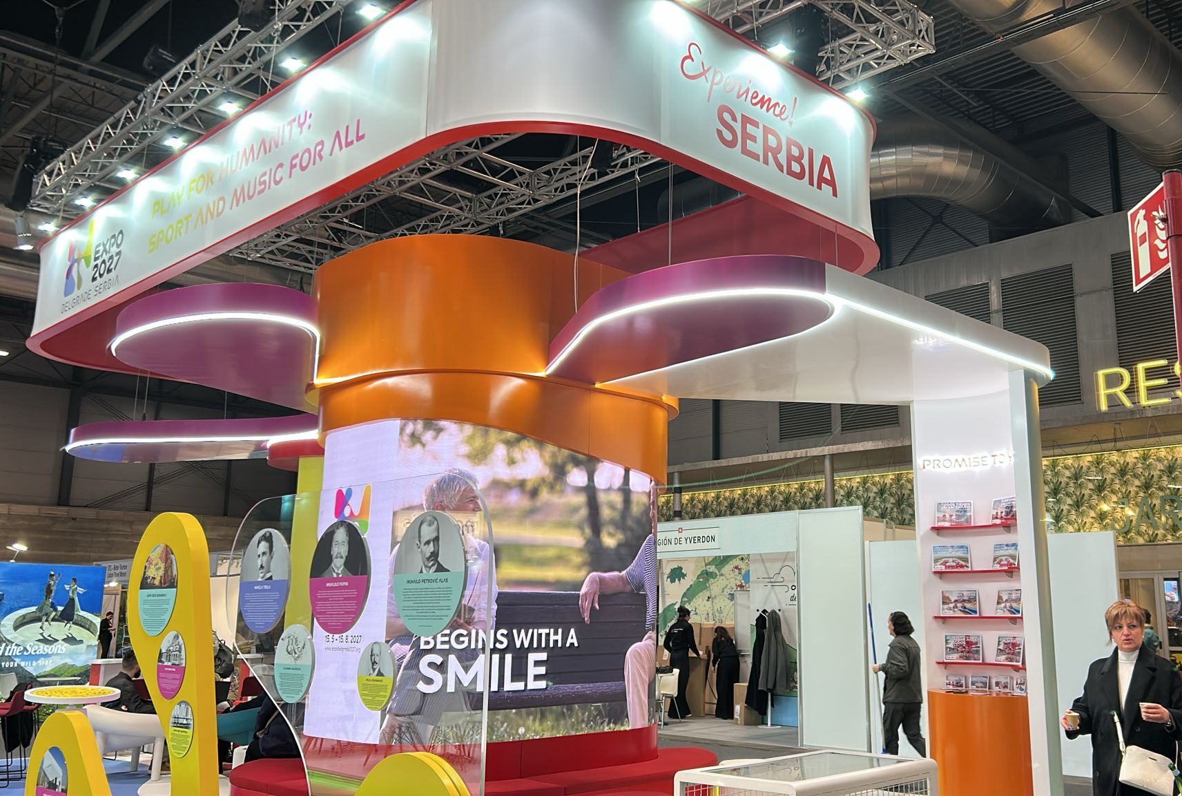 Štand Ekspa i Turističke organizacije Srbije u fokusu pažnje na FITUR-u 2026