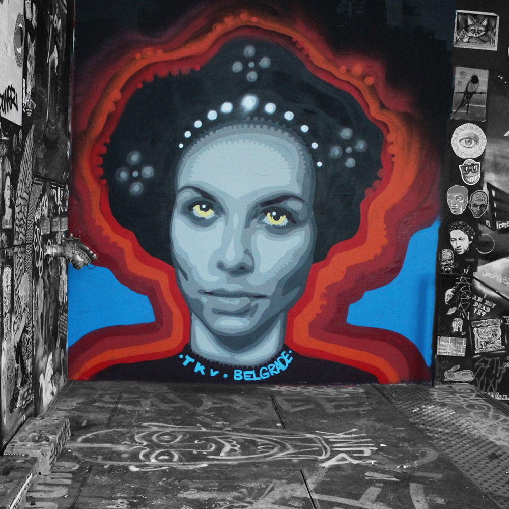 Street art водич кроз Србију: Трагом мурала TKV