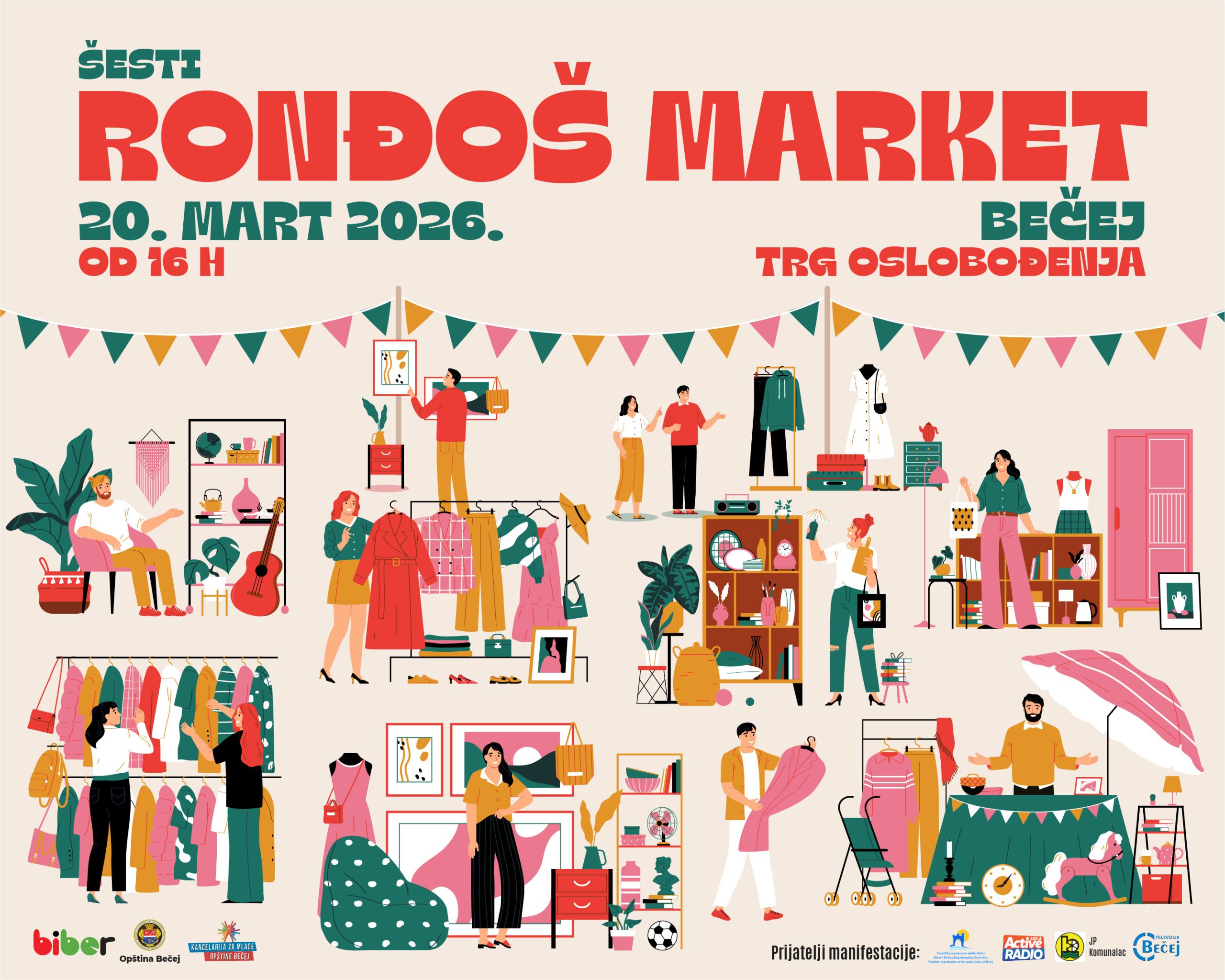 „Ронђош“ и „Ноћни маркет“ овог викенда у Бечеју