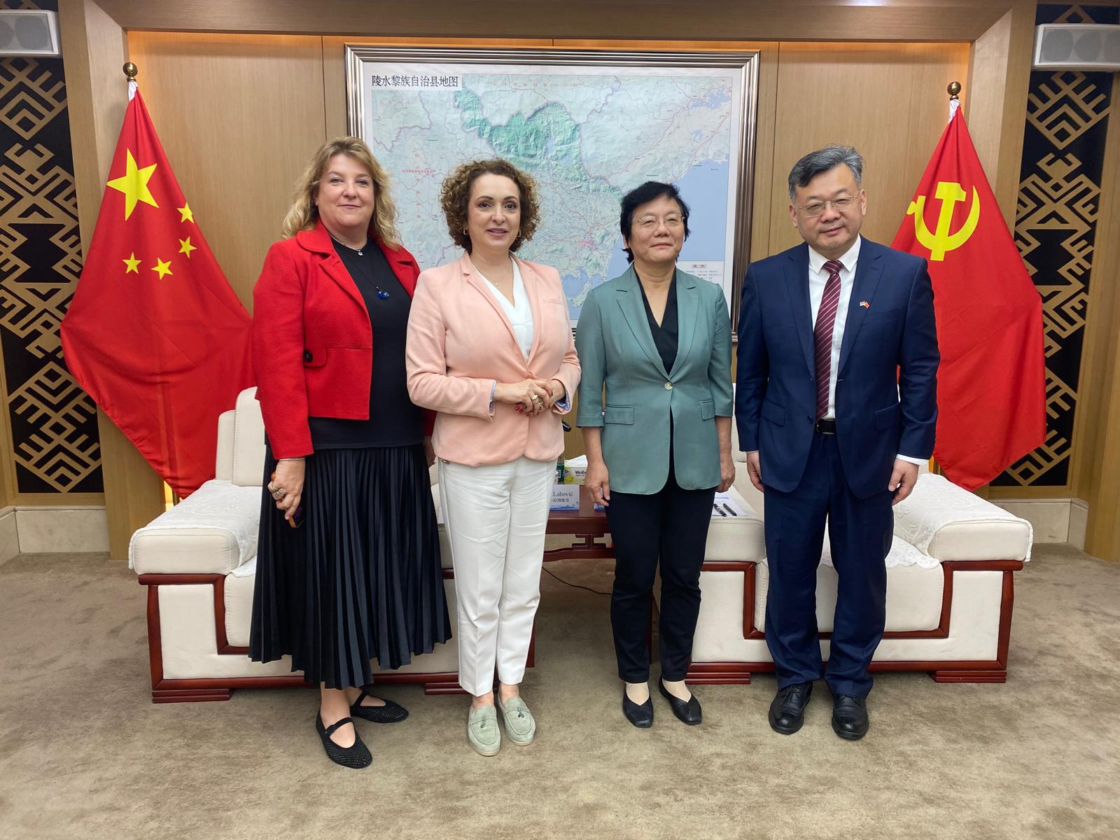 Сусрет Лабовић и Сје Ђинг: Србија је кључан партнер Кине на европском туристичком тржишту